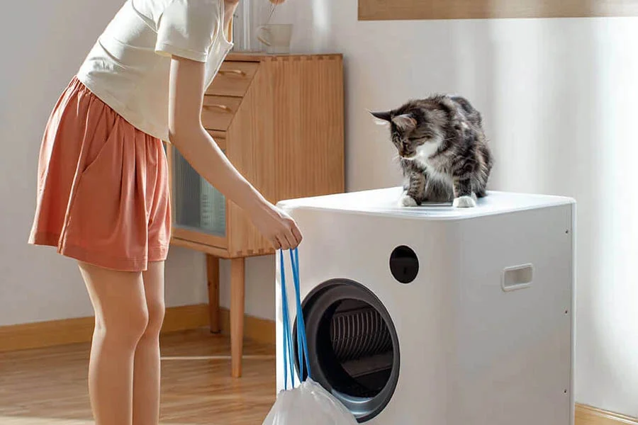 auto litter box cleaner